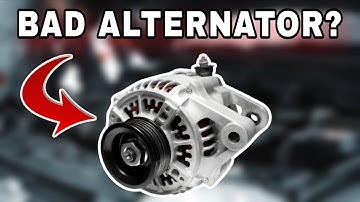 7 Symptoms Of A Bad Alternator