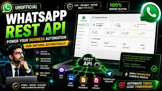 WhatsApp REST API for Tally, Busy, ERP & CRM | Send Messages Automatically #whatsapprestapi screenshot 1