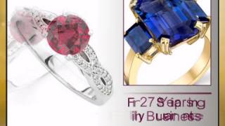 Exceptional Quality 1 carat GEM Genuine Ruby Gemstone set in Twisted Shank Diamond Ring - africagems