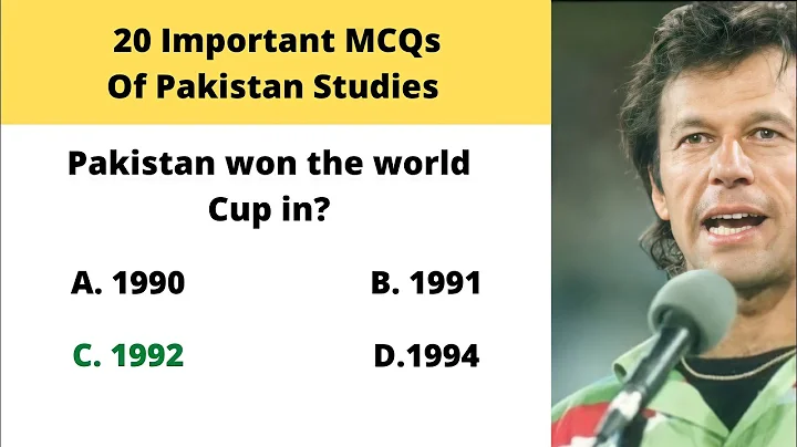 20 Important MCQs of Pakistan Studies | Sir Naeemu...