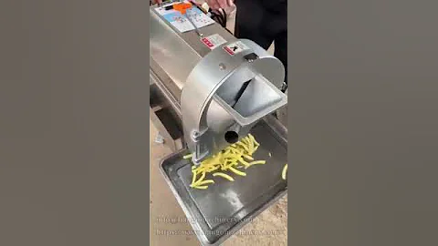 Commercial Potato French Fries Cutter Machine #frenchfriescuttermachine #potatocuttermachine