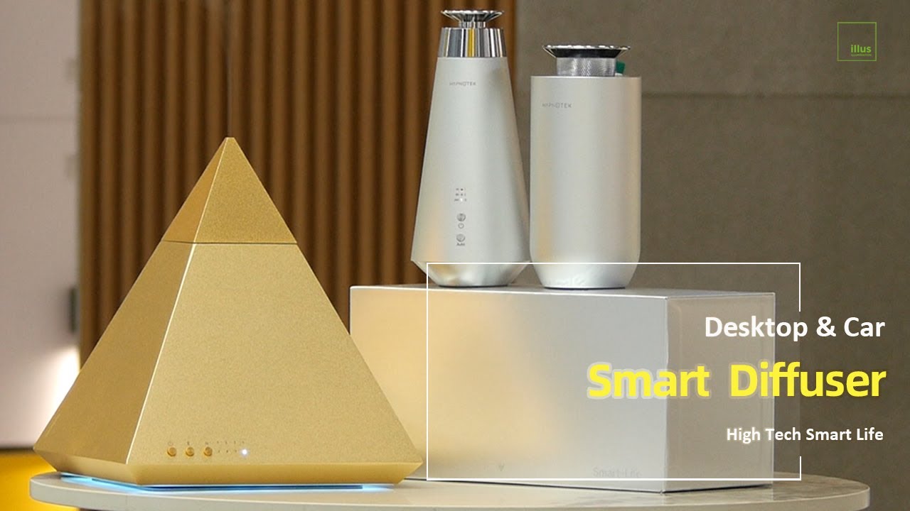 Minimalist Smart Diffusers – Desktop & Car-Friendly with Bluetooth ...