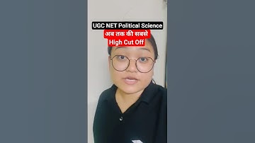 UGC NET Political Science Cut Off #shorts