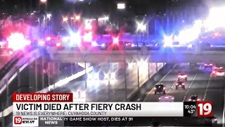 2nd person dies after suspect crashes in chase with Cuyahoga County Sheriff’s deputies