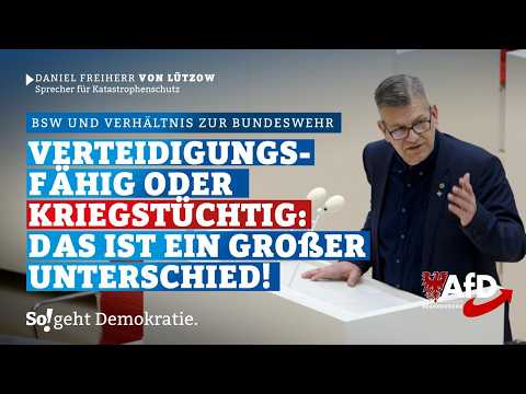 Zwischen kriegstüchtig und verteidigungsfähig liegt ein großer Unterschied!