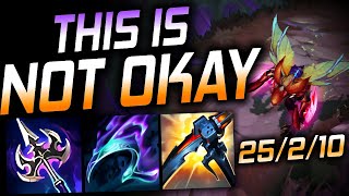 This Full Lethality Kha'zix Build Has Ridiculous Damage.
