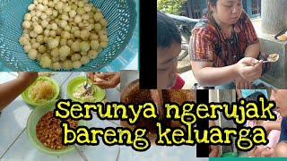cipoy rujak bebek Cermai&jeruk bali sekilas info pembuatannya