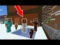 ZENGİN VE FAKİR ŞEHRE KARDAN ADAM YAPIYOR! 😱 - Minecraft