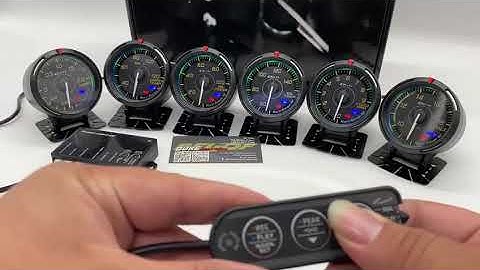 defi A1 N2 bf thailand gauge 127 setting colour （中文翻译设定颜色）