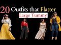 Dress to impress chic outfits for large tummy