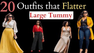 Dress To Impress: Chic Outfits For Large Tummy!