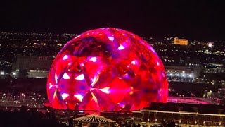 Sphere in Las Vegas - Night View