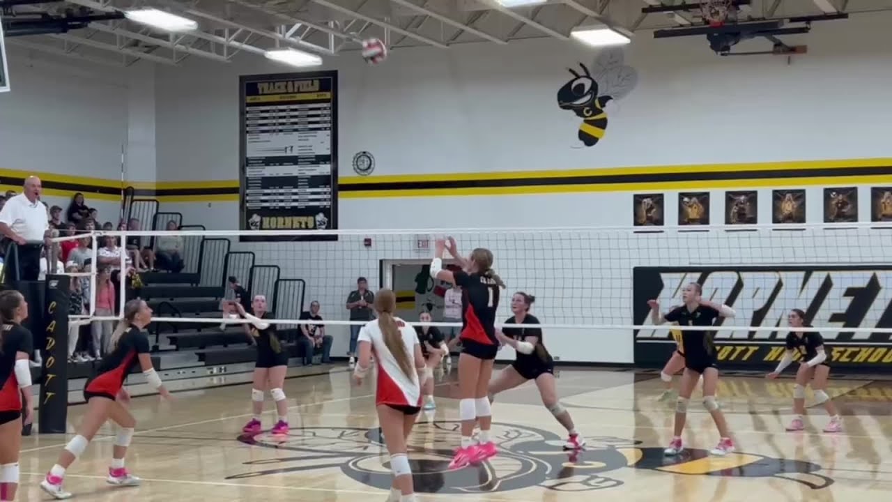 Video: Cadott volleyball 3, Elk Mound 1. 9-25-25