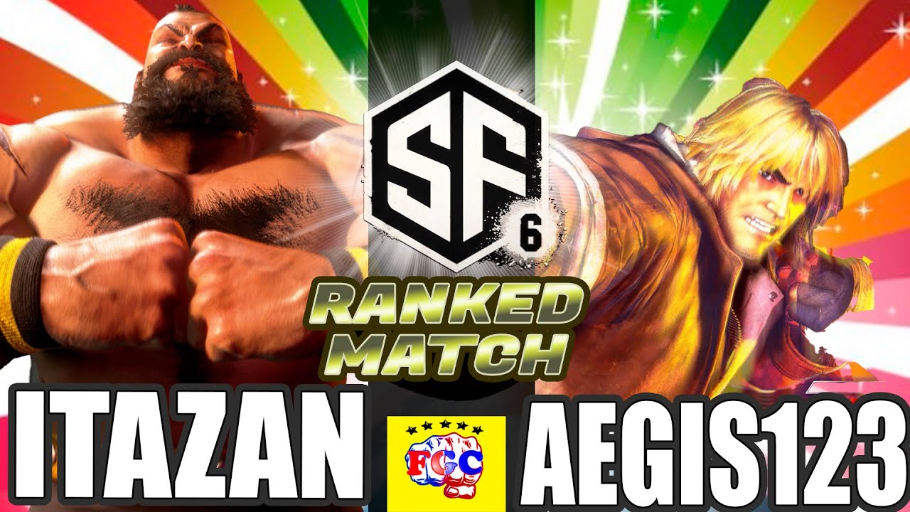 スト6💥板ザン「ザンギエフ」対 Aegis123「ケン」｜ Itazan「Zangief