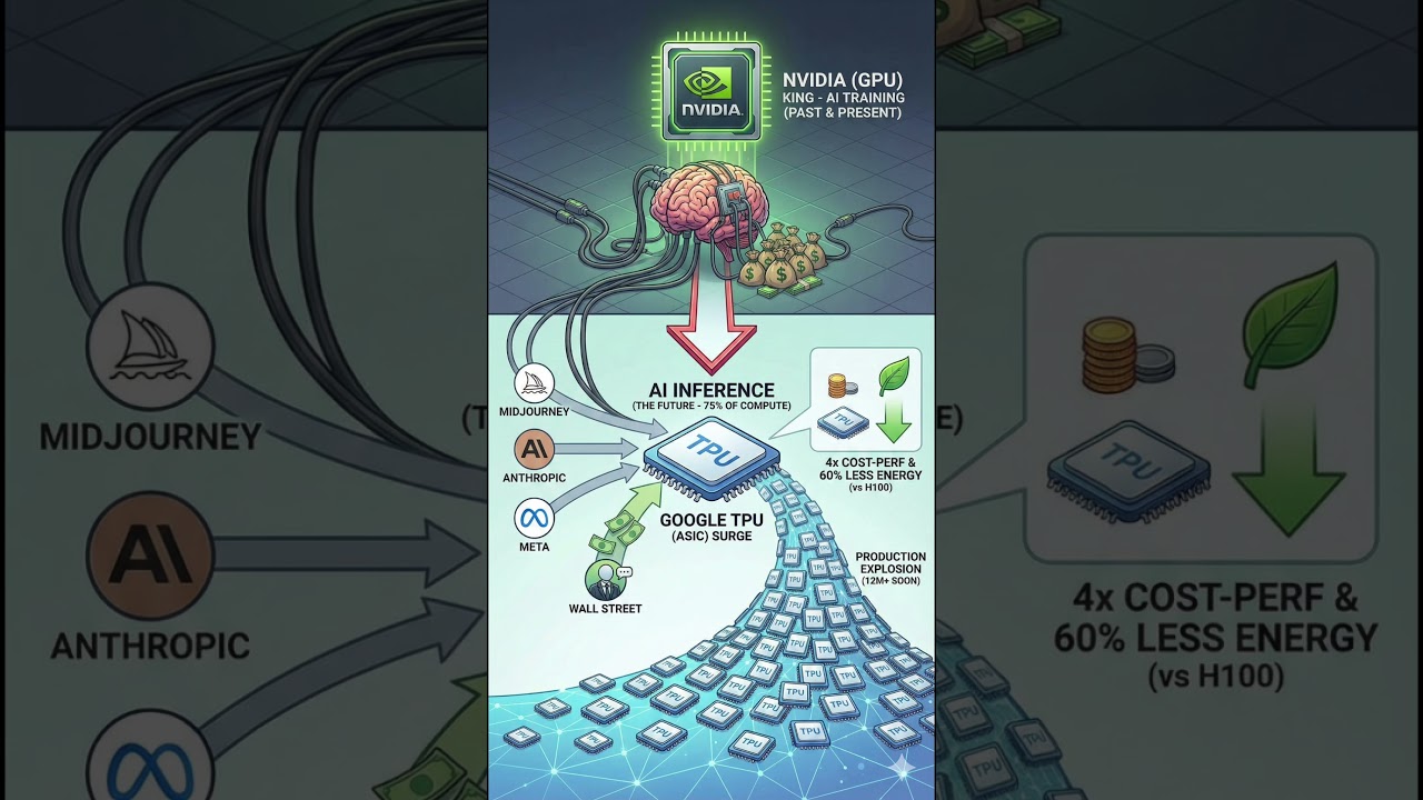 NVIDIA vs Google: The Battle That Will Rewrite the Future of AI Chips