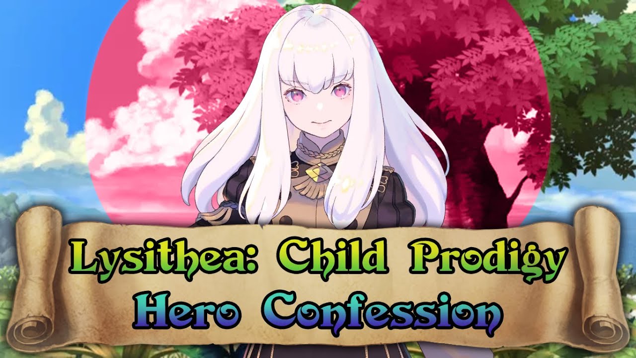[Fire Emblem Heroes] Lysithea: Child Prodigy | Hero Confession