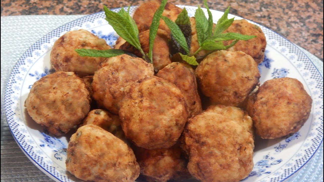 Λαχταριστά κεφτεδάκια κοτόπουλο- Chicken meatballs - YouTube