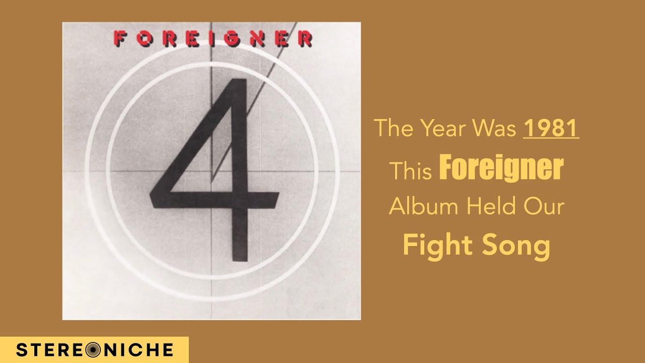 Foreigner 4 - THE Album of 1981 That Forever Stays in My