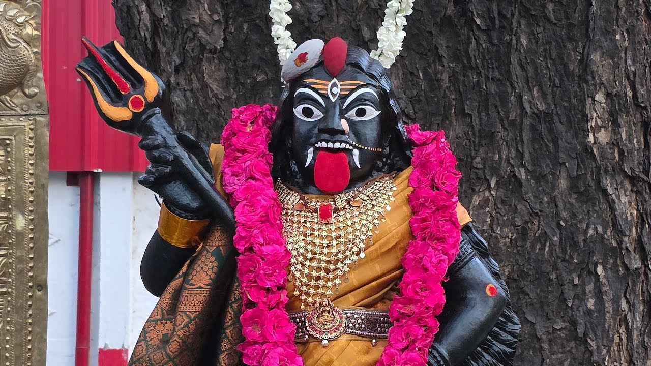 🔴Live Darshan 🔱🙏☠️ Maa Aghorakaali Abhishekkam at Sri jai aghorakaali temple Tiruchirappalli ☠️🙏🔱