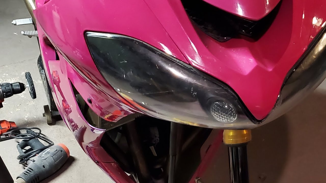 onedrop ダウンビート HOW TO: lowering strap Gen1 zx10r - YouTube