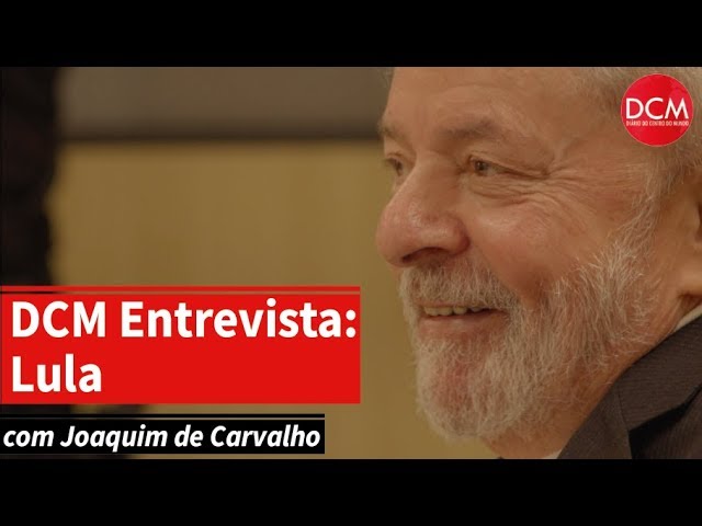 Resultado de imagem para Assista Ã  entrevista na Ã­ntegra de Lula ao DCM e ao Tutameia