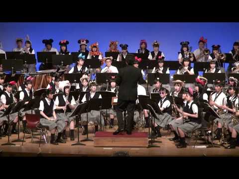 ディズニーメドレー　霞ヶ浦高等学校 吹奏楽・チアダンス 第11回合同発表会