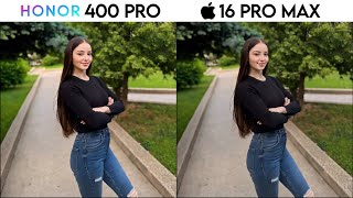 Honor 400 Pro Vs iPhone 16 Pro Max Camera Test Comparison
