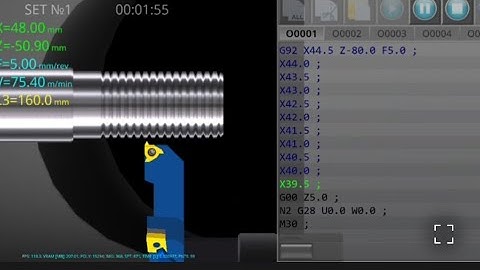 "G92 Thread Cutting Explained Like NEVER BEFORE! | CNC Lathe 🔧🔥"#cnc #cncmachine #cnc simulator