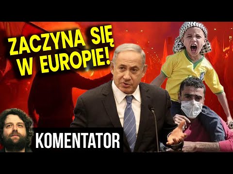 Wojna Izraela Przenosi Się Do Europy! Regularne Bitwy na Ulicach! A To Początek! - Analiza Ator