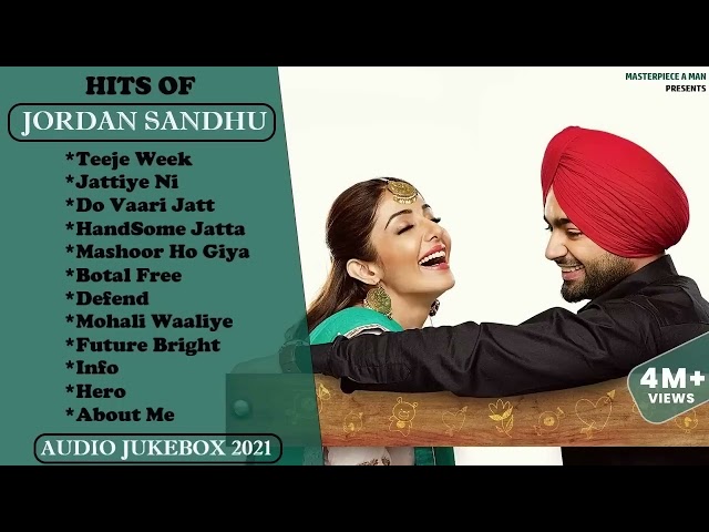 JORDAN SANDHU Super Hit Songs Audio Jukebox 2021    Best Jordan Sandhu Punjabi Songs    New Songs class=