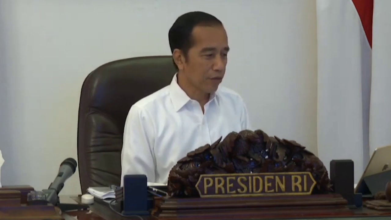 pidato presiden Jokowi tentang bantuan - YouTube