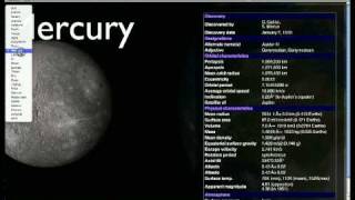 The Planets HTML5 Test