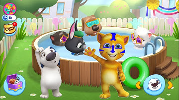 My Talking Tom new Hd Gameplay  iOS, Android 4k HdFunny #part4