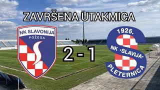 NK Slavonija i NK Slavija - Završetak utakmice u Velikoj #Velika #nogomet