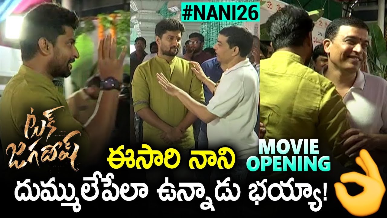 Nani's Tuck Jagadish Movie Opening || 