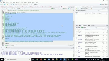 Rstudio tutorial || Generate  report, MIS using Sql query|| Report dashboard