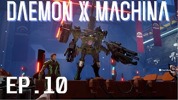Daemon X Machina - Gameplay Walkthrough Ep.10 Side missions Nightmare Fight | No Commerntery |