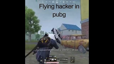 Flying hacker in pubg #shorts #hacker #bgmi #flyingcar