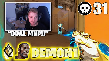 DEMON1 & BRAWK – DUBBELE VCT MVPS VERNIETIG GERANGSCHIKT!! | VALORANT