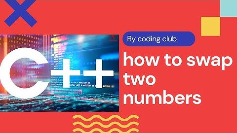 swapping two numbers | #shorts  #programming #c++ #coding