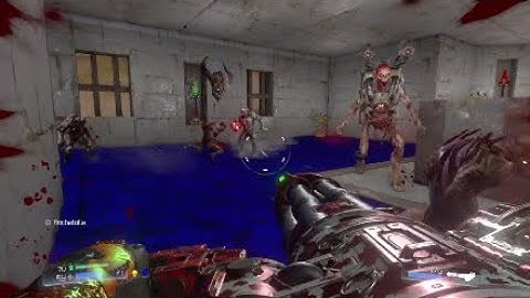 Doom SnapMap - Unrelenting Evil E1M4