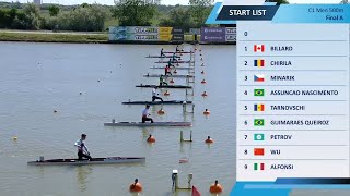 C1 Men 500m - Final A / 2025 ICF Canoe-Kayak Sprint World Cup Szeged