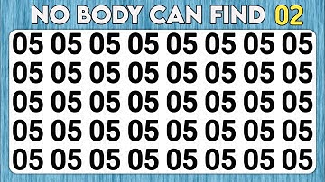 Test your eyes - Number and Letter Showtime Edition | Observation Skills Power Mastery 