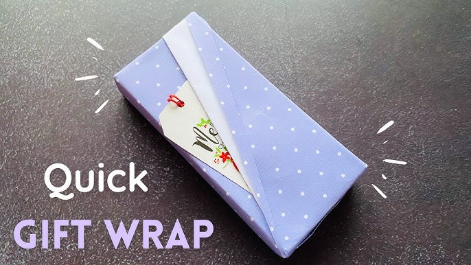 How to wrap a gift?  Blog - Pocket Tape » Pocket Tape