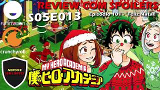 Crunchyroll.pt - É amanhã! 👊💥 ⠀⠀⠀⠀⠀⠀⠀⠀ Falta 1 dia para o final da 5ª  temporada de My Hero Academia! Qual foi o seu episódio favorito dessa  temporada?