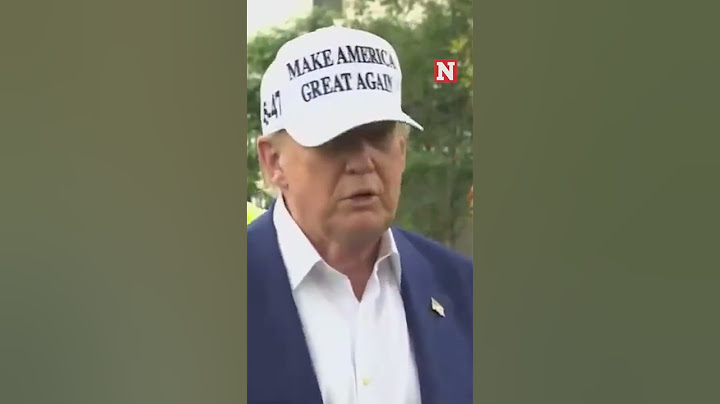 Trump Asks Workers Installing Flag Poles If They Are Illegal Immigrants