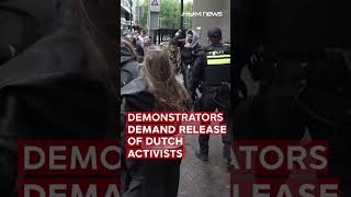 Police Clash With Pro Palestine Protesters in Netherlands Net Worth