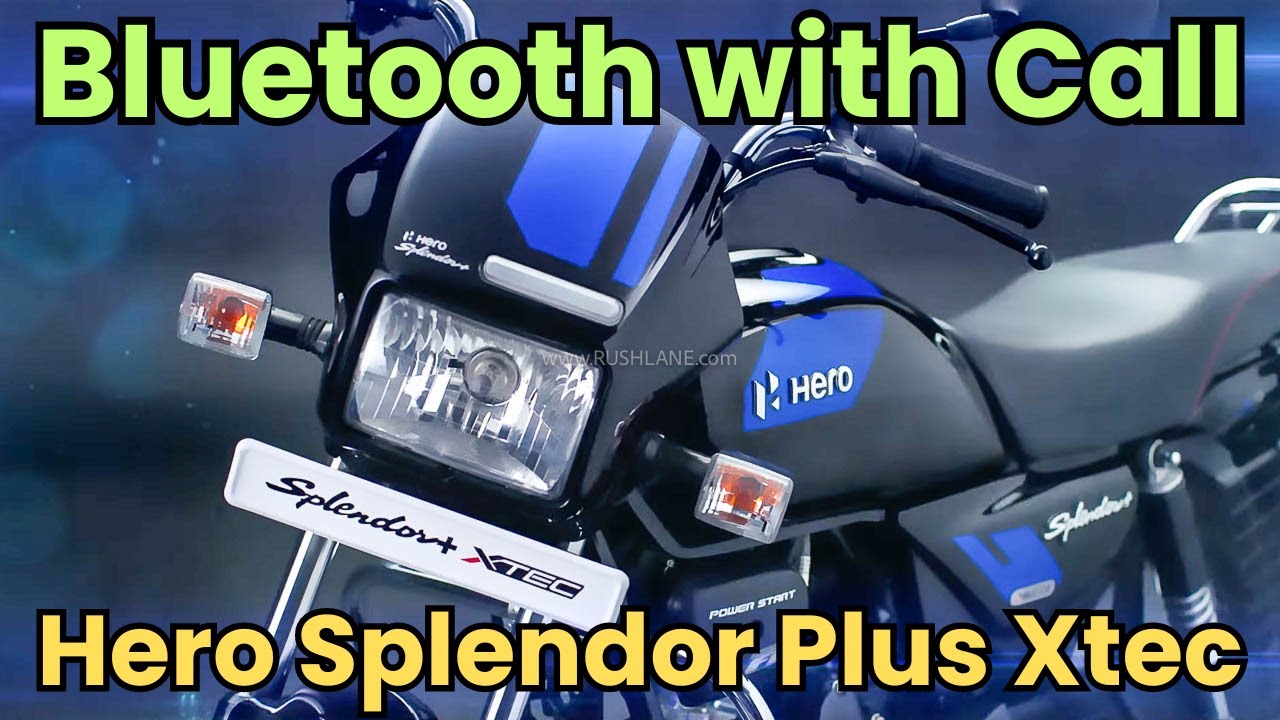 Hero Splendor Plus Xtec - Advanced Technology