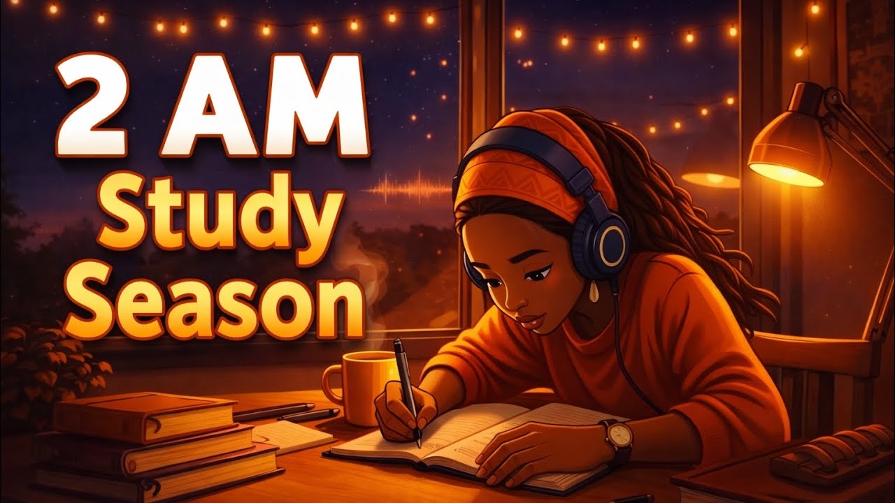2A.M Study Session LoFi Hip Hop Radio 24/7 Live Calm Beats for Exam Prep / Stress Relief