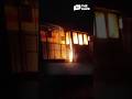 Partisans set fire to a diesel locomotive with oil in St. Petersburg #shorts